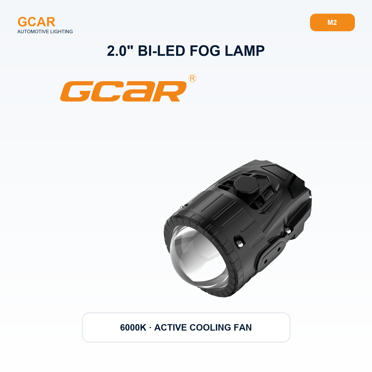 GCAR M2 Active-fan Bi-LED fog projector