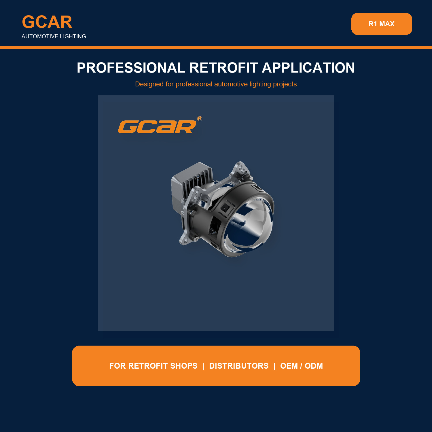 GCAR R1 MAX product detail 1